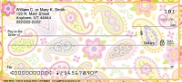 Pretty Paisley Personal Checks