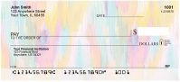 Colorful Brush Strokes Personal Checks by EttaVee  