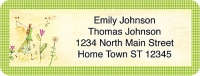 Garden Graces Booklet of 150 Address Labels Accessories