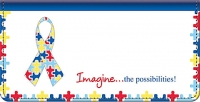 Autism: Imagine Checkbook Cover Accessories