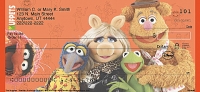 The Muppets Personal Checks