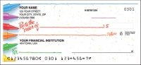 Art Lines Side Tear Personal Checks - 1 box - Singles