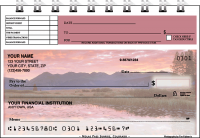 Mountain Reflections Top Stub Personal Checks - Singles