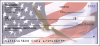 Stars and Stripes Personal Checks - 1 box - Singles