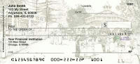 Amusement Park Scenes Personal Checks