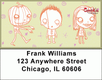 Dr. Krinkles' Creep Kids Address Labels Accessories