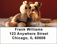 Snugly Schnauzer Address Labels Accessories