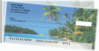 Island Paradise Side Tear Personal Checks