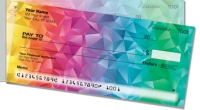 Rainbow Colors Side Tear Personal Checks