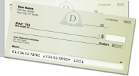 D Monogram Side Tear Personal Checks