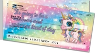 Proud Unicorn Side Tear Personal Checks