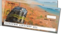 Classic Diesel Locomotive Side Tear Personal Checks