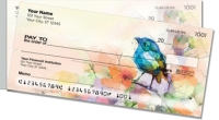 Bird Artwork Side Tear Personal Checks