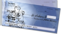 Christian Saint Side Tear Personal Checks