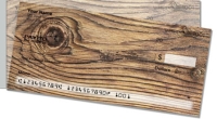 Knots in Wood Side Tear Personal Checks