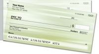 Green Swish Side Tear Personal Checks