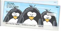 Jen Goode's Chilly Penguins Side Tear Personal Checks