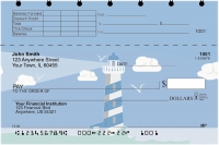 Splendid Lighthouse Top Stub Personal Checks