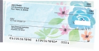 Forever Roses Side Tear Personal Checks