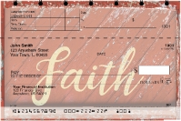 Rustic Blessings Top Stub Personal Checks