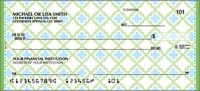 Twisted Pattern Personal Checks - 1 Box