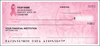 Hope for the Cure Side Tear Personal Checks - 1 Box