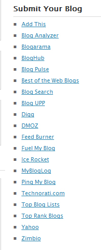 wordpress plugin blog submission directories