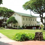 old school hall at Punahou High School