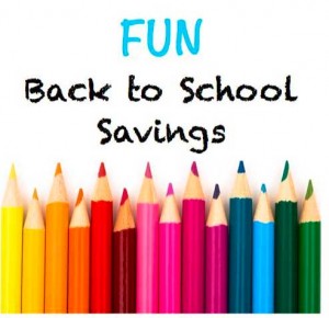 Save On Back To School Purchases