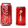 Smaller sized Coca Cola containers mean larger prices per ounce.