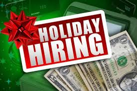 Now is the time to seek seasonal jobs for the holidays.