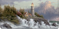 Thomas Kinkade's Lighthouses Inspirational Art Checkbook Cover Personal Checks
