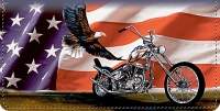 Ride Hard. Live Free Patriotic Motorcycle Checkbook Cover Accessories