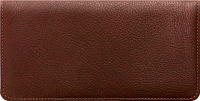 Brown Leather Checkbook Cover 1 Accessories
