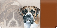 Boxer Dog Checkbook Cover Accessories