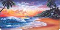 Hawaiian Sunsets Checkbook Cover Accessories