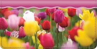 Tulips Checkbook Cover Accessories