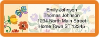 Challis & Roos Blooming Gardens Booklet of 150 Address Labels Accessories
