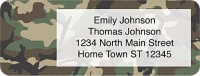 Camouflage Address Labels Accessories