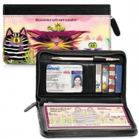Comical Cats Wallet Accessories