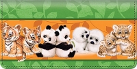 Animal Babies Checkbook Cover Accessories