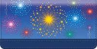 Fireworks Checkbook Cover Accessories