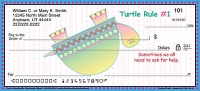Turtle Rules Personal Checks