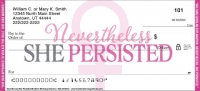 Nevertheless She Persisted Personal Checks