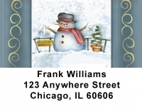 Snowflake Collector Address Labels by Lorrie Weber Personal Checks