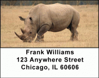 Rhinos Address Labels Accessories