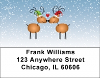 Reindeer Love Address Labels Accessories