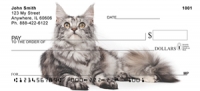 Maine Coon Cats Personal Checks - Cat Checks