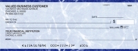Blue Marble Business Pocket Personal Checks
