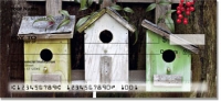 Rustic Birdhouse Personal Checks